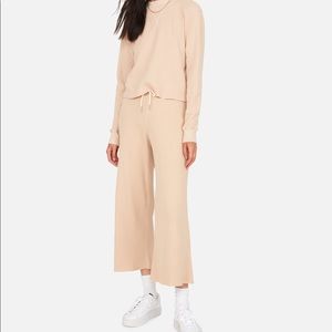 Mate the label organic thermal wide leg pant